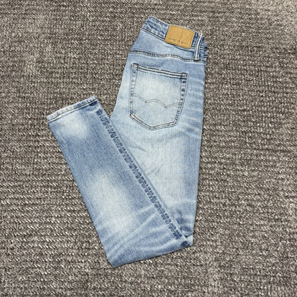 American Eagle Outfitters Other - American Eagle Jeans Mens 28x30 Light Wash Airflex+ Athletic Fit Denim Stretch
